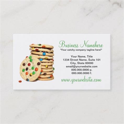 Cookie Business Card Holders .